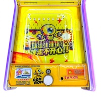 Machine de jeu de flipper intelligente à monnayeur avec lanceur de billes et effets sonores interactifs pour parcs d'attractions à fort trafic