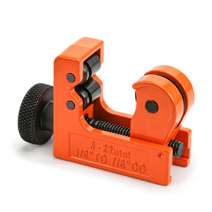 Coupe-tube réglable Airaj 3-22 mm (1/8 "-5/8") pour tuyaux en métal et cuivre, outil de plomberie manuel - Product Image 1