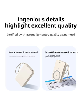 Sạc dự phòng UGREEN Mini 30W 20000mAh tích hợp cáp sạc nhanh Type-C từ tính, 3 cổng ra, dành cho iPhone - Product Image 6