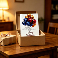 Carte de vœux musicale enregistrable, son personnalisé, pour les fêtes, les anniversaires, cadeau musical personnalisé et carte promotionnelle en gros