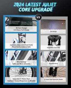 Eahora Comprar Ahora Bicicleta Eléctrica con Entrega Rápida, Bicicleta Eléctrica Ligera y de Ahorro de Energía para Uso Diario, para Hombres y Mujeres - Product Image 6