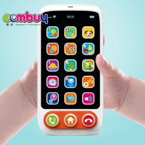 Jouet avec écran tactile pour enfants, jeu éducatif de bébé, musique, nouveau-né, téléphone portable - Product Image 2