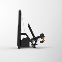 Équipement de musculation professionnel en acier, ergonomique, personnalisable et réglable, à charges guidées, pour extensions et curls des jambes, pour la musculation