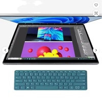 Laptop Layar Ganda Ultra Tipis 16" + 16" Layar Sentuh Laptop Windows 11 I5 I7 Generasi ke-12 12450H 16GB 1TB Laptop Gaming Termurah
