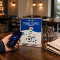 Carte personnalisée imprimée, programmable, QR, NFC, NTAG215, étanche, avec support, pour Google Play, carte cadeau, carte de membre, carte professionnelle, carte d'hôtel