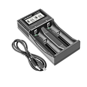 <span class=keywords><strong>Chargeur</strong></span> de batterie au lithium <span class=keywords><strong>rechargeable</strong></span> LiitoKala Lii-CH2 LED 3.7V/3.2V/1.5v /1.2V 18650 18350 18500 21700 20700 2665016340 <span class=keywords><strong>CR123A</strong></span> - Product Image 4