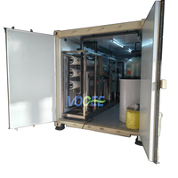 Station de traitement d'eau mobile pour puits profonds 5m³/h, système de filtration d'eau par osmose inverse pour site éloigné