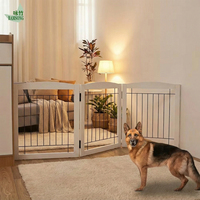 Barrière de sécurité en bois pour bébé, garde-corps à 3 niveaux, clôture pour escalier, porte, chevet, barrière pour animaux de compagnie, séparateur de pièce, protection contre les enfants, salon extérieur