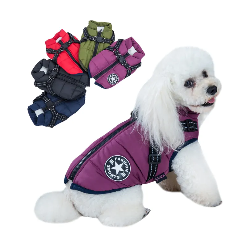 New Arrival Latest Design Wholesale Multi-style Waterproof Pet Dog Jacket Winter Dog Clothes Coat