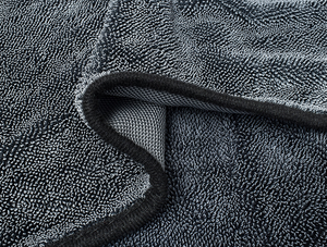 Serviettes <span class=keywords><strong>de</strong></span> nettoyage auto en microfibre torsadée à boucles – Séchage rapide, 600 g/m², chiffon absorbant pour lavage auto et protection <span class=keywords><strong>de</strong></span> la peinture - Product Image 6