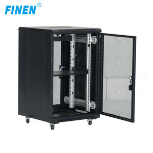 Rack de serveur sh18u, <span class=keywords><strong>porte</strong></span> amovible, dimensions 600x600mm, 19 pouces, pour armoire réseau - Product Image 2