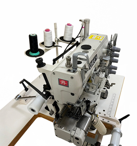 Máquina <span class=keywords><strong>de</strong></span> coser industrial <span class=keywords><strong>de</strong></span> alta velocidad <span class=keywords><strong>de</strong></span> triple aguja para elásticos <span class=keywords><strong>de</strong></span> ropa interior masculina y pantalones elásticos RN9200-2 - Product Image 1