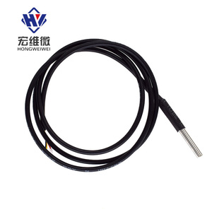 หัวต่อไมโครอัตโนมัติ Hongwei แบบ 2 3 4 5 ขา ตัวผู้ ตัวเมีย กันน้ำ IP68 สีดำ พร้อมสาย - Product Image 3