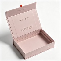 Boîte d'emballage de luxe recyclable personnalisable de haute qualité pour portefeuille, aromathérapie, bijoux, bracelet, collier, boucles d'oreilles, bague, boîte en papier