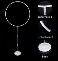 Kit de guirlande de ballons, support de sol de colonne ronde pour femmes, anniversaire, mariage, demande d'arrière-plan, décoration de fête