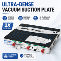 Table de fixation à ventouse CNC multi-trous avec conception à trous densément répartis pour l'usinage de l'aluminium, du cuivre et du plastique
