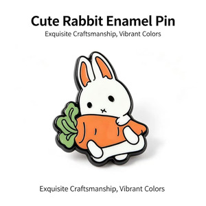 Custom Metal Origami Animal Enamel Pin Fox Panda Koala Alpaca Rabbit Brooch for Bag <b>Clothes</b> Lapel Cartoon Jewelry for Kids - Product Image 3