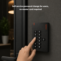 Clavier autonome de contrôle d'accès, lecteur de cartes RFID EM 125 kHz, 500 utilisateurs, sonnette intégrée, alarme d'ouverture de porte, Wiegand 26