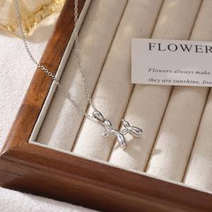 힙합 비 변색 실버 18K 골드 도금 스테인레스 스틸 풍선 개 펜던트 목걸이 트렌디 링크 여성 남성 결혼식 - Product Image 3