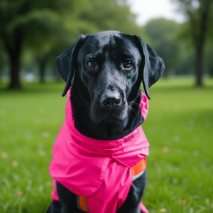Chaleco Deportivo Impermeable para Perro, con Cordón Ajustable, Ropa Cálida para Mascotas, Color Rosa, Talla XL, para Todas las Estaciones - Product Image 2