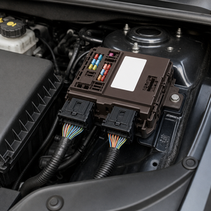 Scatola Fusibili BSM, Centralina di Distribuzione Elettrica per Peugeot Citroen OEM 9657608580, Blocco di Giunzione Relè Motore, Ricambio Elettrico - Product Image 4