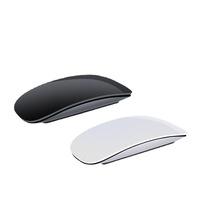 BT Ultra Slim Portable Wireless Arc Touch Sensitive Magic Mouse pour Apple Mac Laptop Android Windows