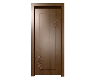 Porte intérieure moderne imperméable prête à être expédiée, ensemble composite pour chambre à coucher, porte de peinture personnalisée pour la maison - Product Image 4