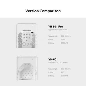เครื่องอบเล็บเจล120W อุปกรณ์ทำเล็บแบบชาร์จไฟได้หลอดไฟ LED 45ดวงโคมไฟทำเล็บแบบพกพาหลอด <span class=keywords><strong>UV</strong></span> แบบมืออาชีพ - Product Image 6