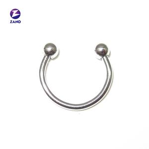 Anillo Circular de herradura para tabique nasal, aros de pezón de acero inoxidable, Labret, tabique nasal, ceja, Piercing para oreja, joyería para el cuerpo - Product Image 6