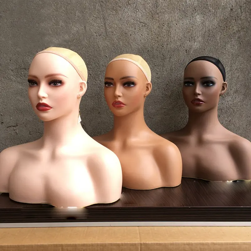 Hot Sale American Female Wig Head Mannequin Display
