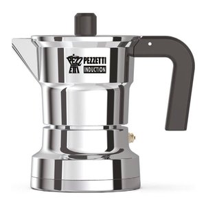 Cafetera de Aluminio para 2 Tazas SOLIDEXPRESS, Inducción, Cromo Pulido 1654NEW - Product Image 1