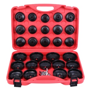 Auto Repair <strong>Tool</strong> 30PCS Cup Type <strong>Oil</strong> <strong>Filter</strong> Wrench <strong>Removal</strong> Socket Adapter Remover <strong>Tool</strong> Kit - Product Image 1