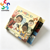 Ensemble de livres cartonnés pour enfants personnalisés avec boîte de rangement |   Livre d'histoires pour enfants en couleur pleine page, couverture rigide, impression offset