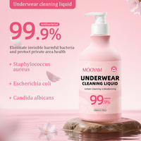 Fournisseur OEM ODM Liquide de nettoyage de sous-vêtements Puissant détachant jaune et formule douce 500ml Détergent à lessive MOOYAM