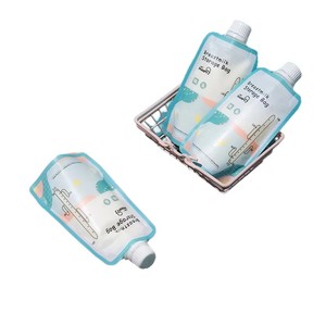 Bolsa de Almacenamiento de Leche Materna con Patrón Animal <span class=keywords><strong>Phanpy</strong></span>, Libre de BPA, con Boquilla para Bebés de 0 a 12 Meses, Productos de Alimentación para Bebés, Liquidación - Product Image 4
