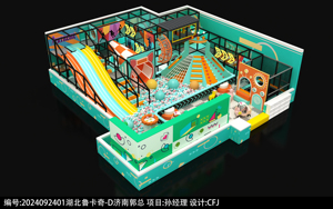 สนามเด็กเล่นในร่มแบบใหม่ ดีไซน์ตามสั่ง สำหรับเด็ก พร้อมเครื่องเล่น Naughty Castle และอุปกรณ์สนามเด็กเล่นในร่มสำหรับเด็ก - Product Image 2