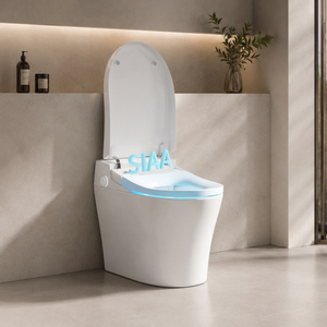 WC intelligent monobloc certifié CUPC MWD avec bidet intégré, 110V, chasse d'<span class=keywords><strong>eau</strong></span> automatique à capteur, installation encastrée 12 pouces pour le nouveau marché américain - Product Image 3