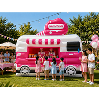 Tente de vente gonflable commerciale pour camion-restaurant avec comptoir pour vendeur de carnaval – Meilleure vente