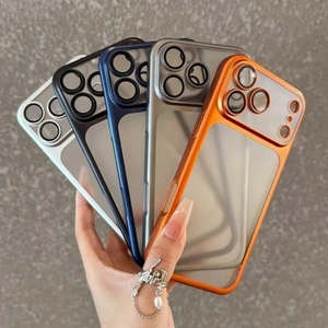 Nouvelle <span class=keywords><strong>coque</strong></span> de téléphone mate 2026 pour <span class=keywords><strong>iPhone</strong></span> 17 <span class=keywords><strong>Pro</strong></span> Max 16 15 14 13 12 <span class=keywords><strong>11</strong></span>, fine et légère, électroplaquée, avec protection intégrale de l'objectif - Product Image 6