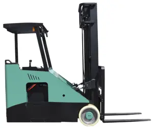 3 Wheels Stand-up Electric Counterbalance Forklift Electric Reach Truck