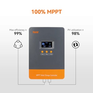 PowMr 공장 재고 100A 고전류 충전 컨트롤러 12V 24V 48V 에너지 저장 시스템 MPPT 충전 컨트롤러 - Product Image 2