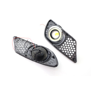 Kit de Mejora de Rejilla de Luz Antiniebla para Mercedes-Benz Clase C W204, Ojo de Ángel LED Blanco, Ángulo de Haz de 120 Grados - Product Image 3