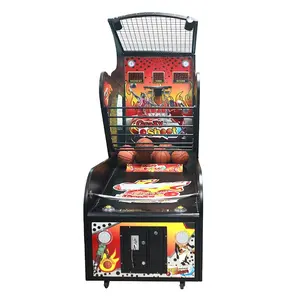 Hot selling coin operated sport machine luxury street basketball arcade game machine for adult