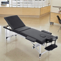 Table de Massage Électrique Réglable, Civière de Physiothérapie Automatique, Lit Thérapeutique, Lit de Salon de Beauté