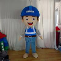 Mascotte personnalisée de marque impactante, jouet en peluche de grande taille pour les promotions de marque, certifié CE