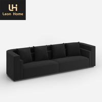 Mobilier moderne et léger pour la maison Chaise de salon Canapé en tissu Canapé français en tissu européen