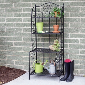 Di Vendita caldo 4-Tier Pieghevole del sacchetto del Metallo di Visualizzazione Libro Scaffali <span class=keywords><strong>Cucine</strong></span> - Product Image 2