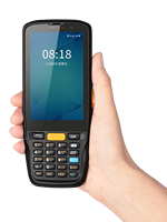 Scanner de codes-barres, robuste, Android 9.0, 2D, clavier, collecteur de données mobiles avec poignée de pistolet, Option de batterie, 10 pièces
