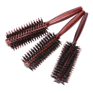 Brosse à cheveux en bois de lotus Wanmei, grande brosse à poils de sanglier pour salon de coiffure - Product Image 1