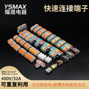 Bloque de Terminales VARGO 380V AC, Conector Eléctrico Aislado para Cableado de Edificios, Solución de Conexión Rápida - Product Image 5